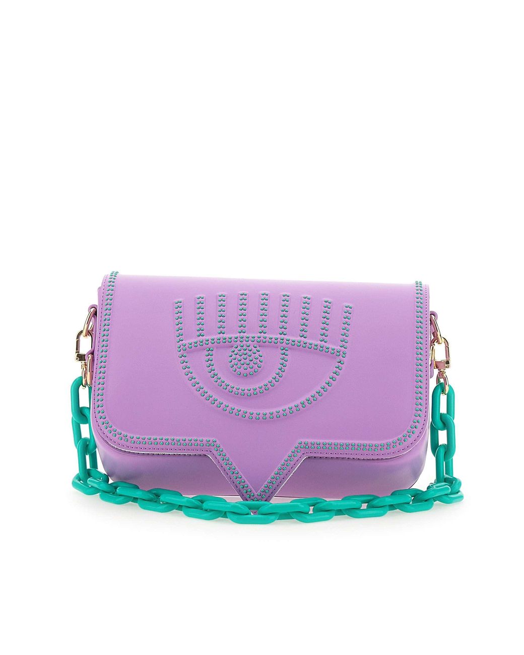 Chiara Ferragni Range Eyelike Bag in Purple | Lyst