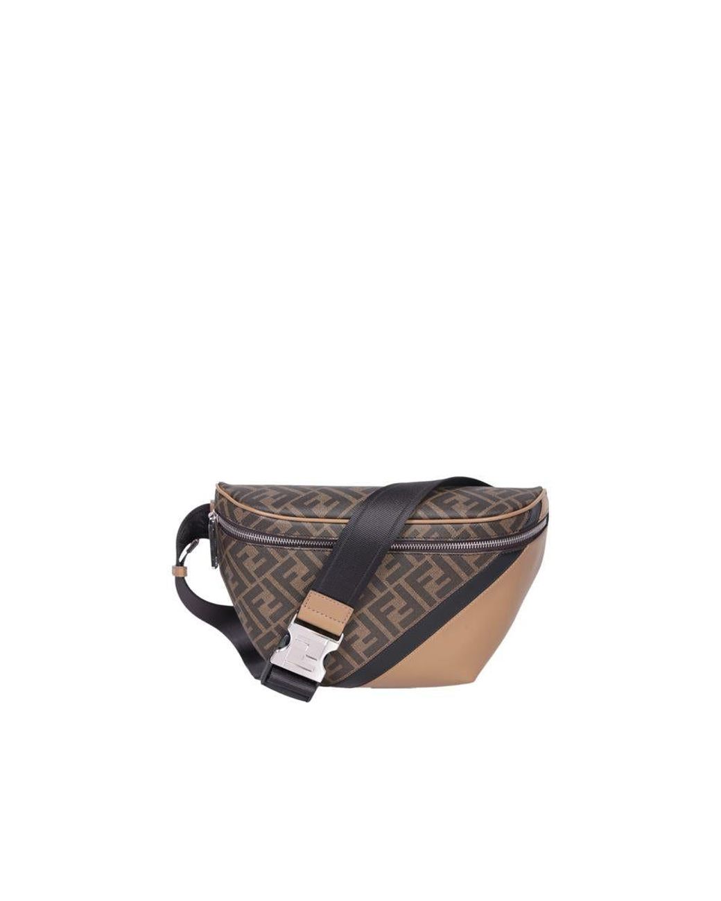 Fendi belt store bag white