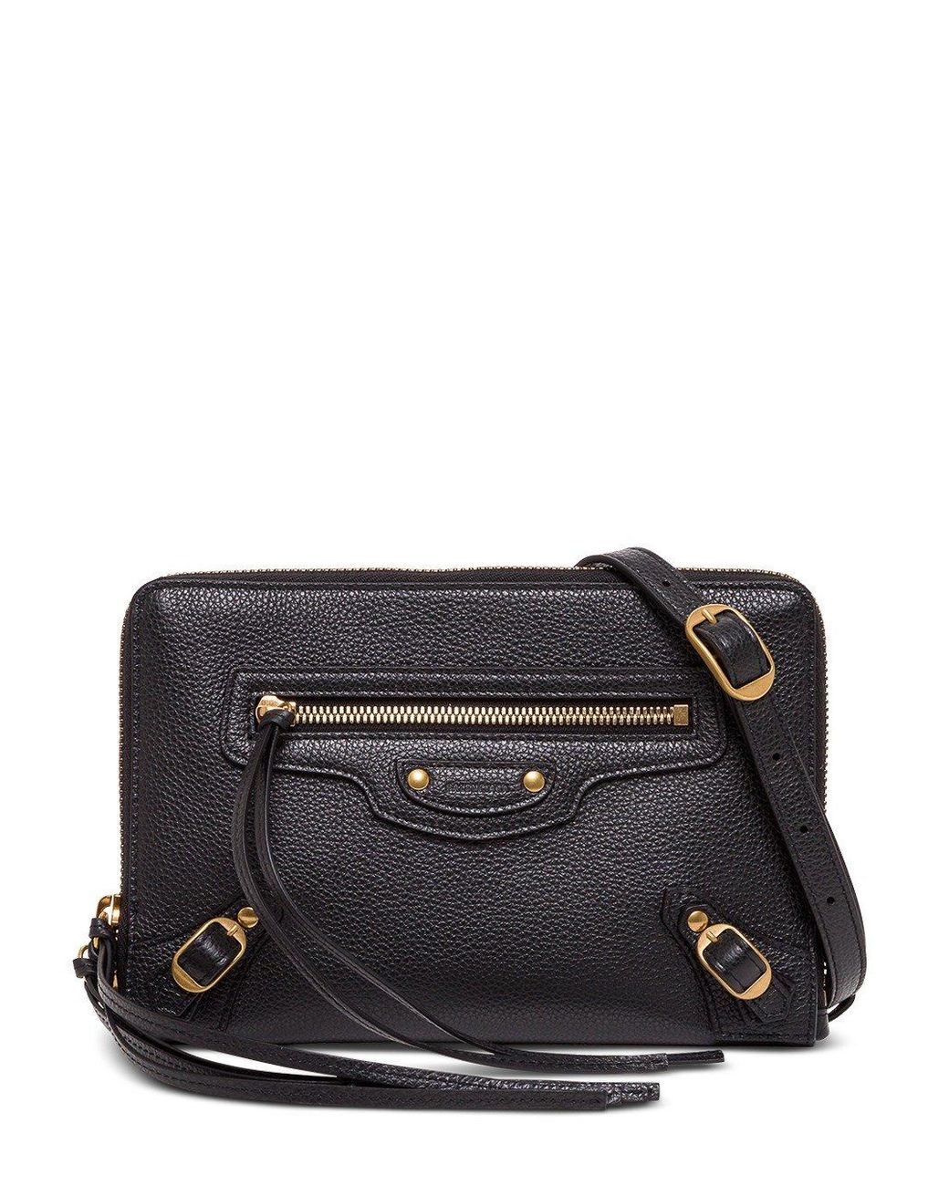 balenciaga neo classic mini leather crossbody bag