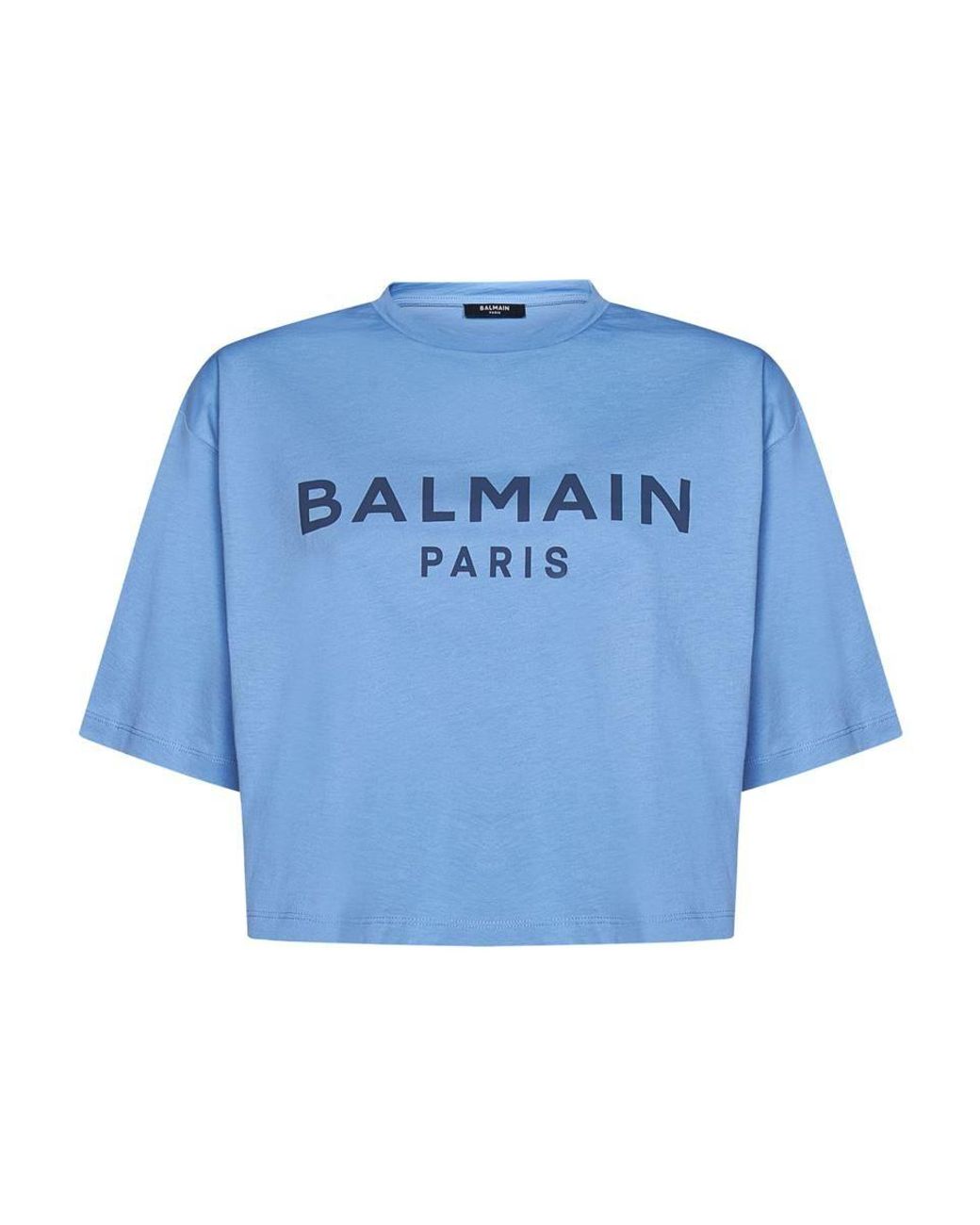 Balmain Paris T-shirt in Blue | Lyst