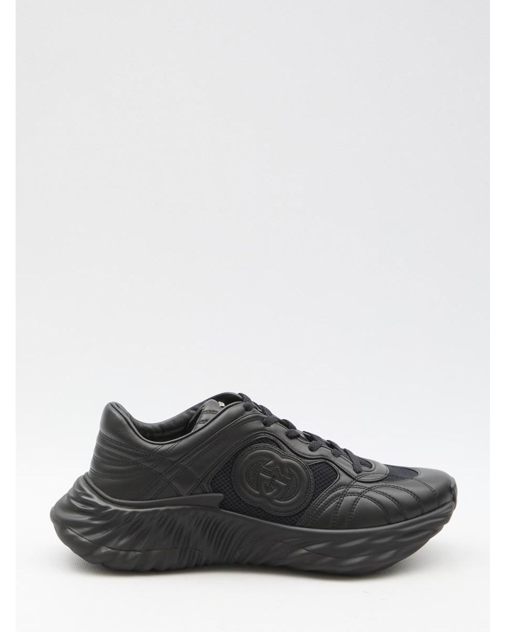 Gucci Ripple Sneakers in Black for Men | Lyst