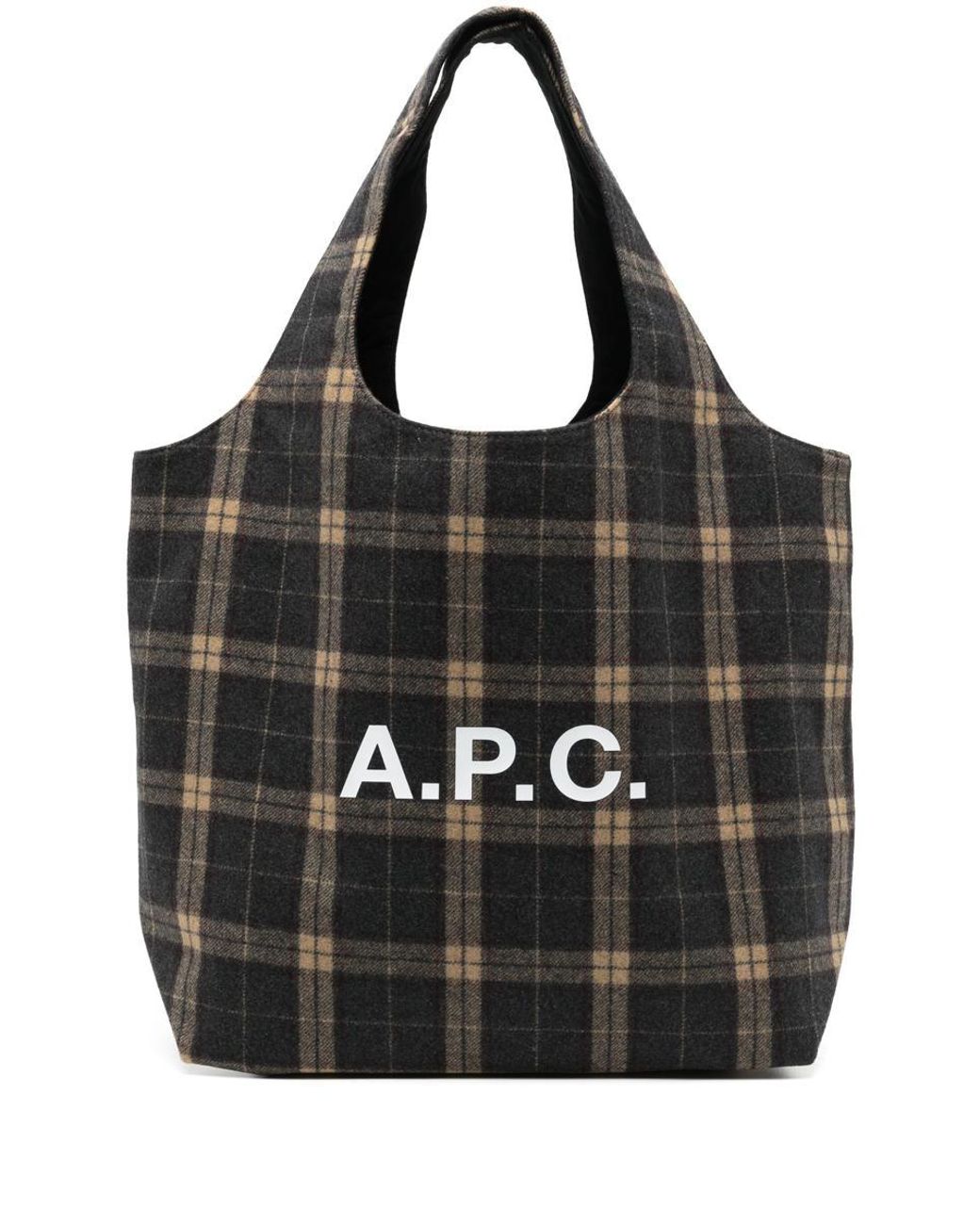 ★A.P.C.★ NINON TOTE BAG BLACK PUAATM61565LZZ PUAATM61565LZ Ninon tote bag | A.P.C.