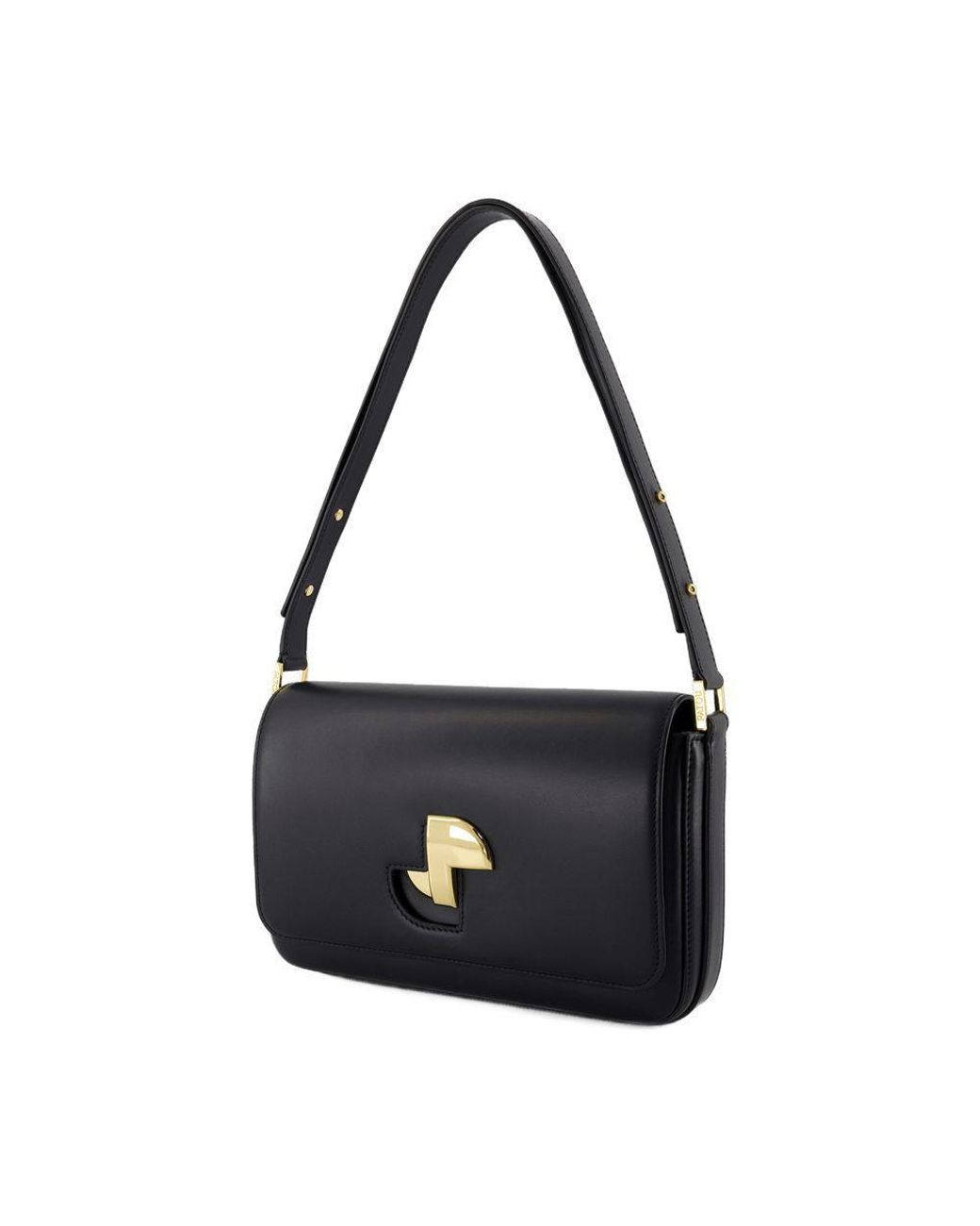 【関税込み】Jp Classic Shoulder Bag - PATOU - Leather - Blac Patou Jp Classic Shoulder Bag in Black | Lyst Canada