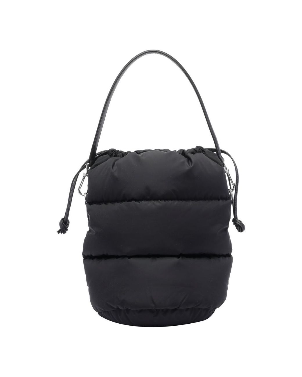 ショルダーバッグ・ポシェット Moncler Caradoc Black Bucket Bag Caradoc shoulder bag in black - Moncler | Mytheresa
