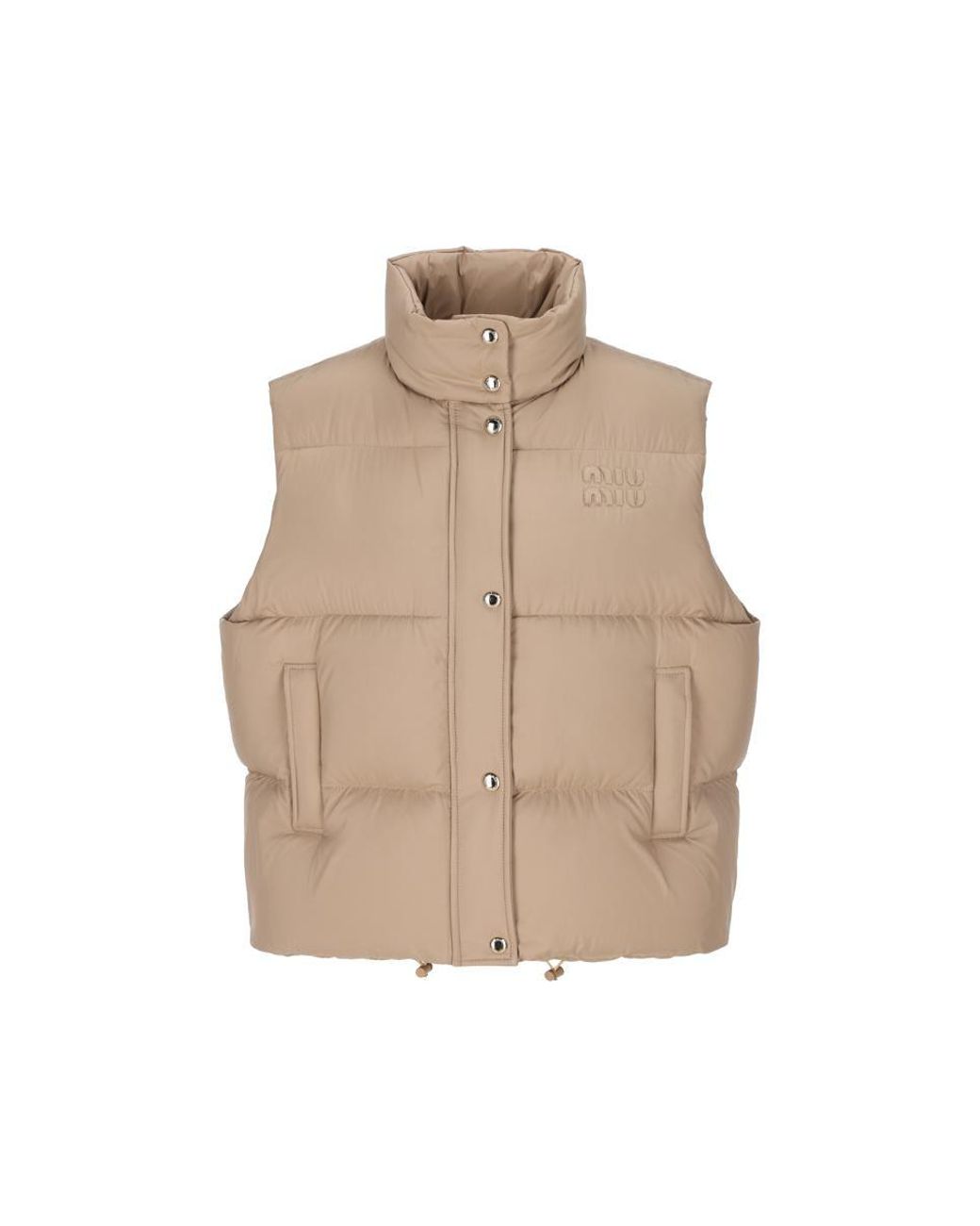 Miu Miu Jackets in Natural | Lyst