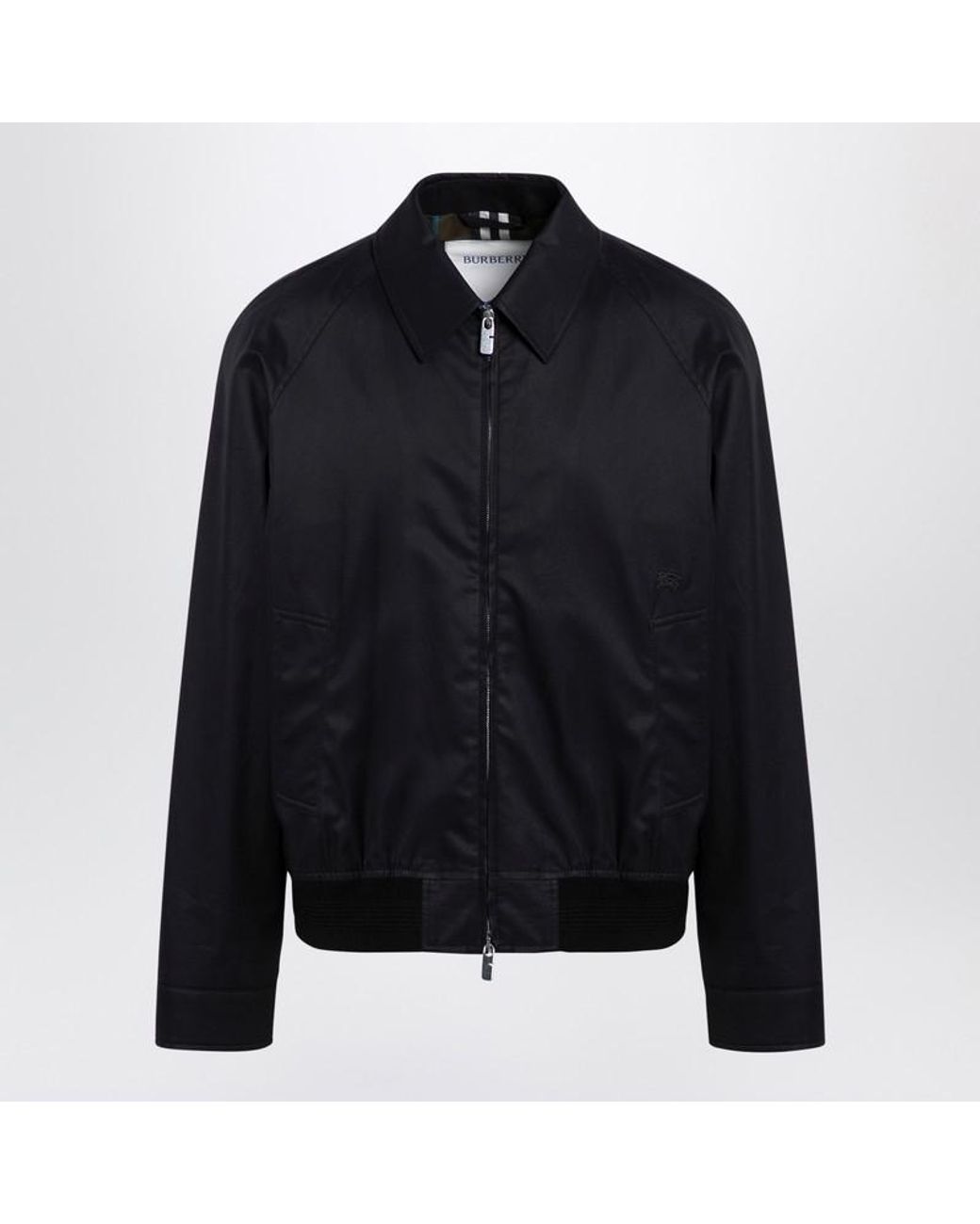 Burberry harrington jacket blue best sale