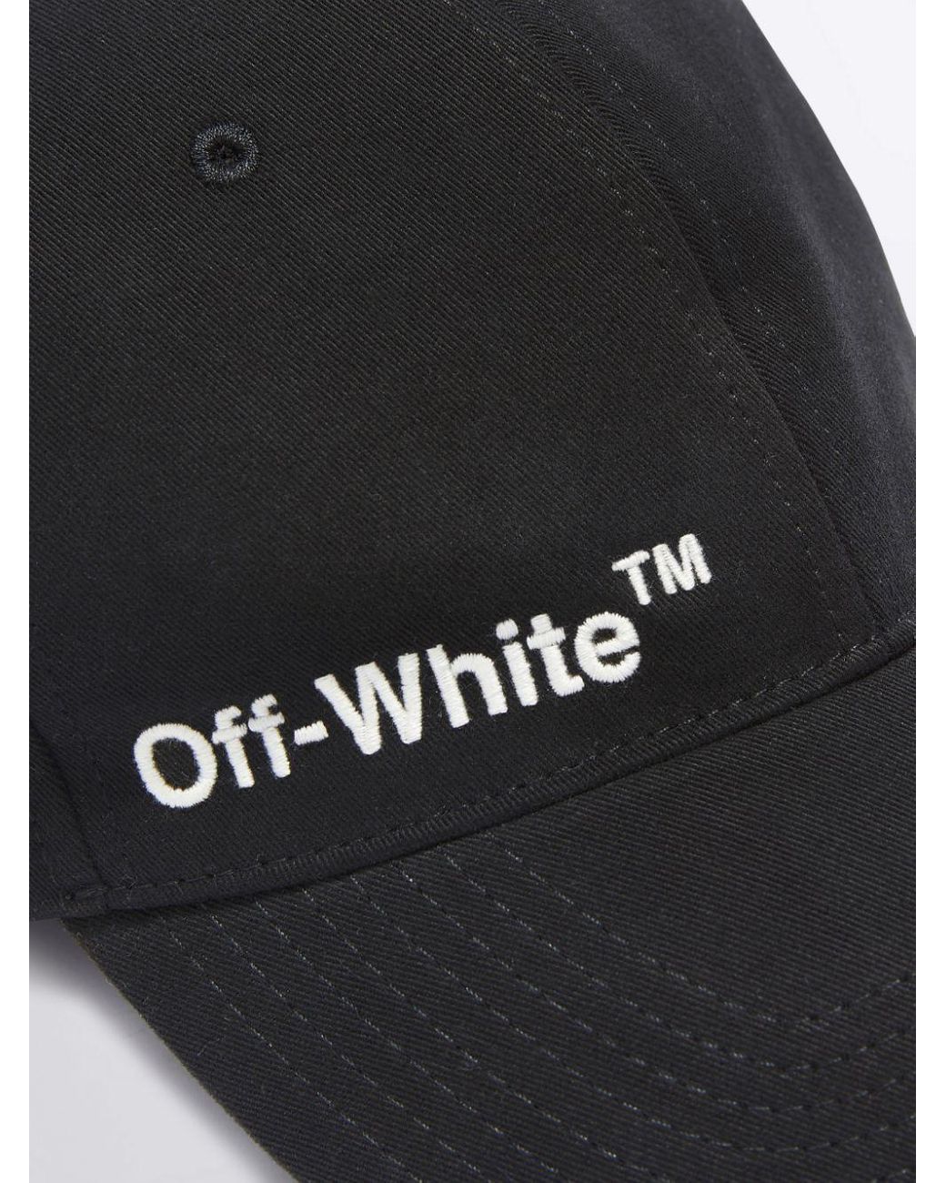 Off-White c/o Virgil Abloh Cotton Off White Hats Black for Men - Save 38% |  Lyst
