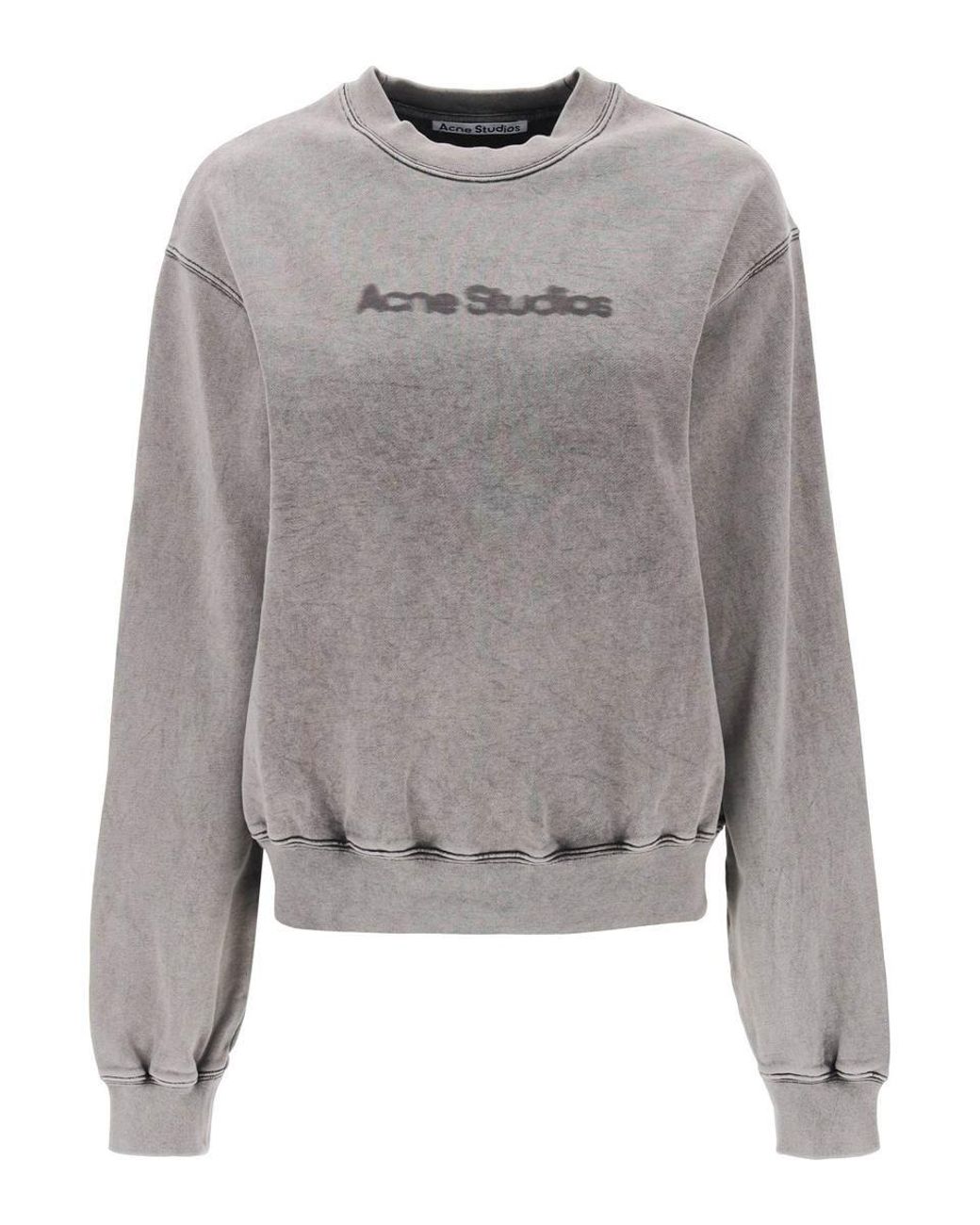 Blurred Logo Sweater-