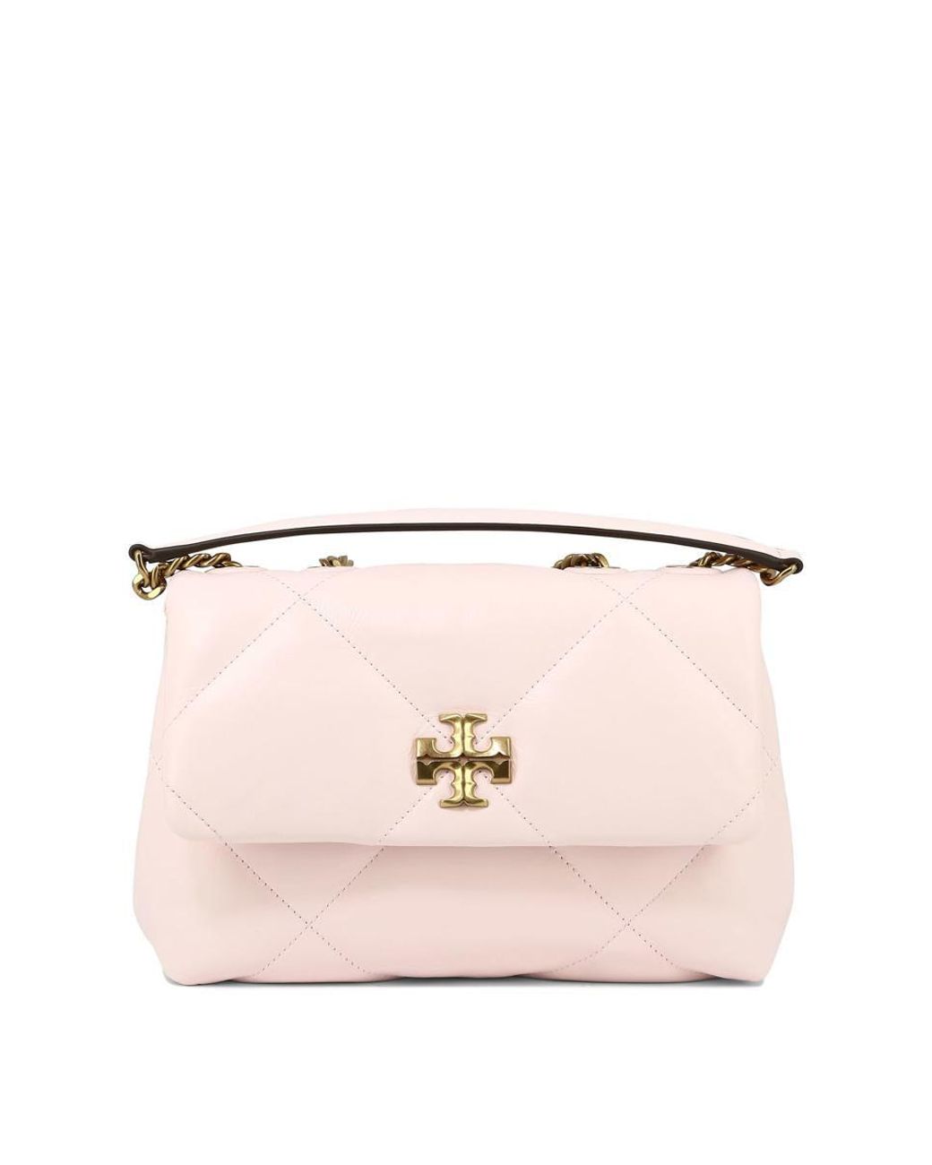 Tory Burch "Kira Diamond Quilt" Crossbody Bag in Pink Lyst