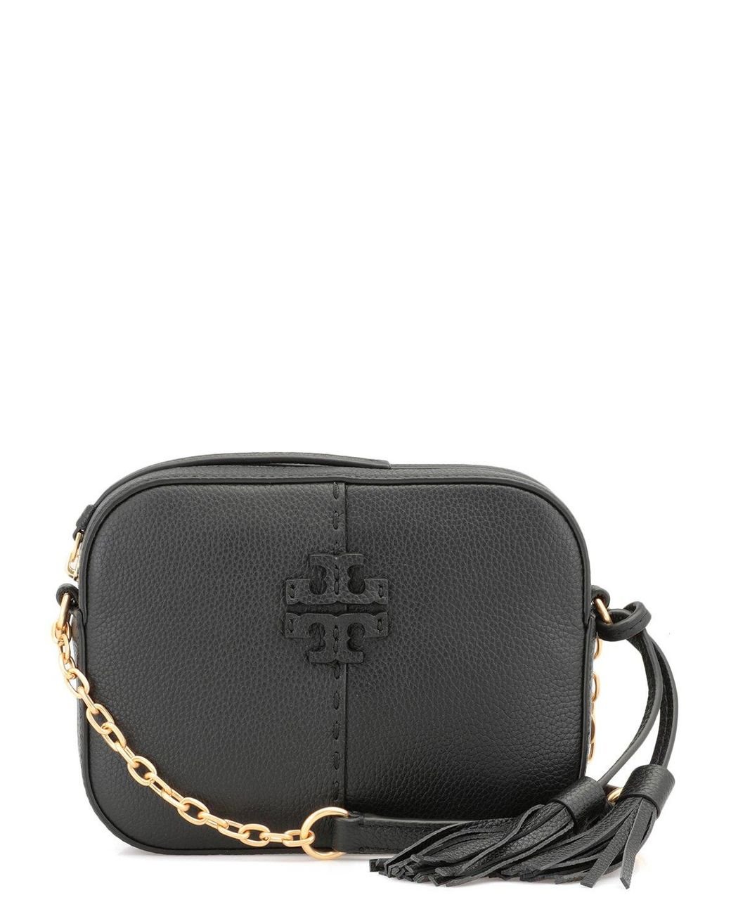 Tory Burch Leather Bags.. Black - Lyst