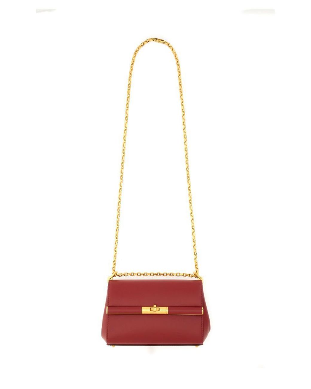 【関税&送料込】Dolce&Gabbana Small Red Shoulder Bag Marlene Dolce & Gabbana Mini Leather Shoulder Bag For in Red | Lyst