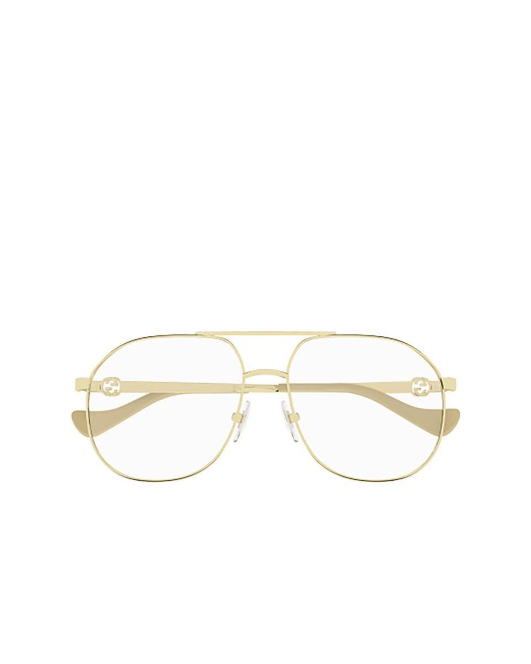 white and gold gucci sunglasses