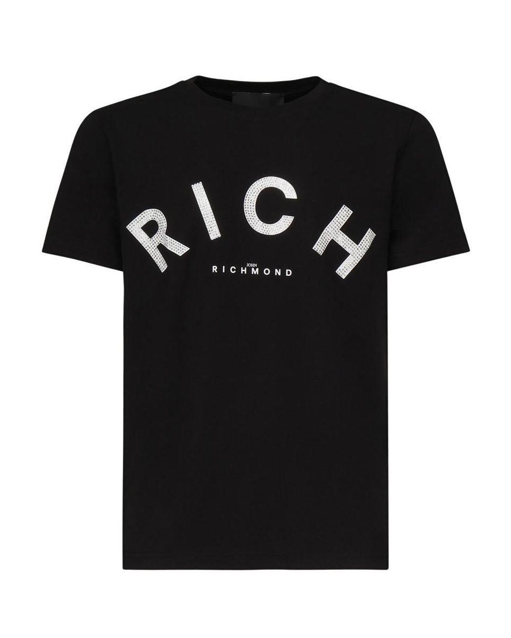 【関税&送料込】John Richmond T-shirts and Polos Black John Richmond T-Shirts And Polos in Black for Men | Lyst