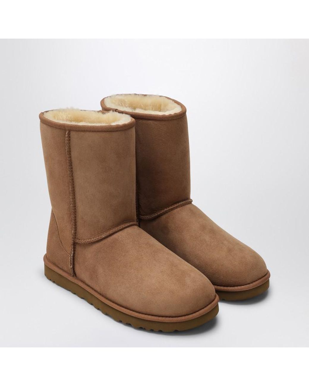 UGG Classic Short Boot Chestnut in Brown for Men Lyst UK