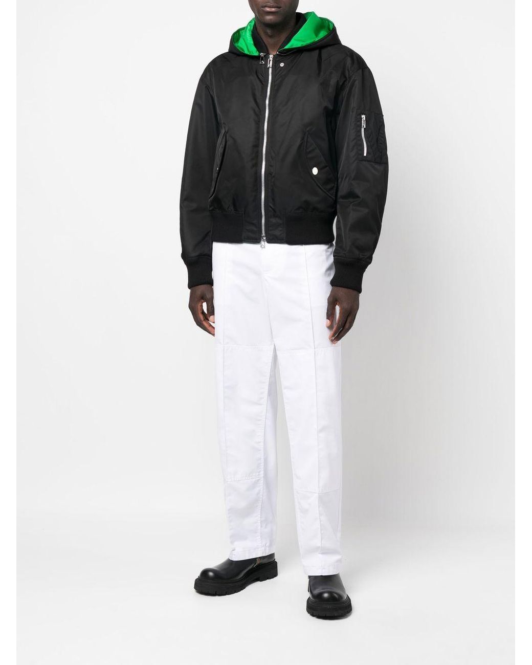 Bottega Veneta Bomber Clothing in Black for Men | Lyst