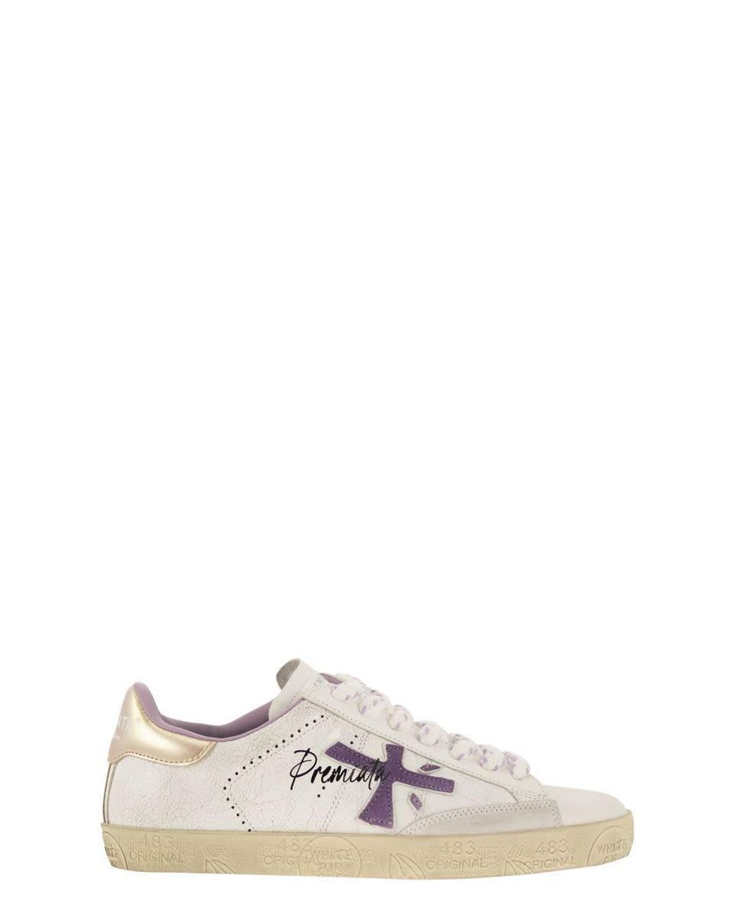 スニーカー PREMIATA STEVEN-D - Sneakers Stevend 7273 women's leather sneakers stevend7273 Ice