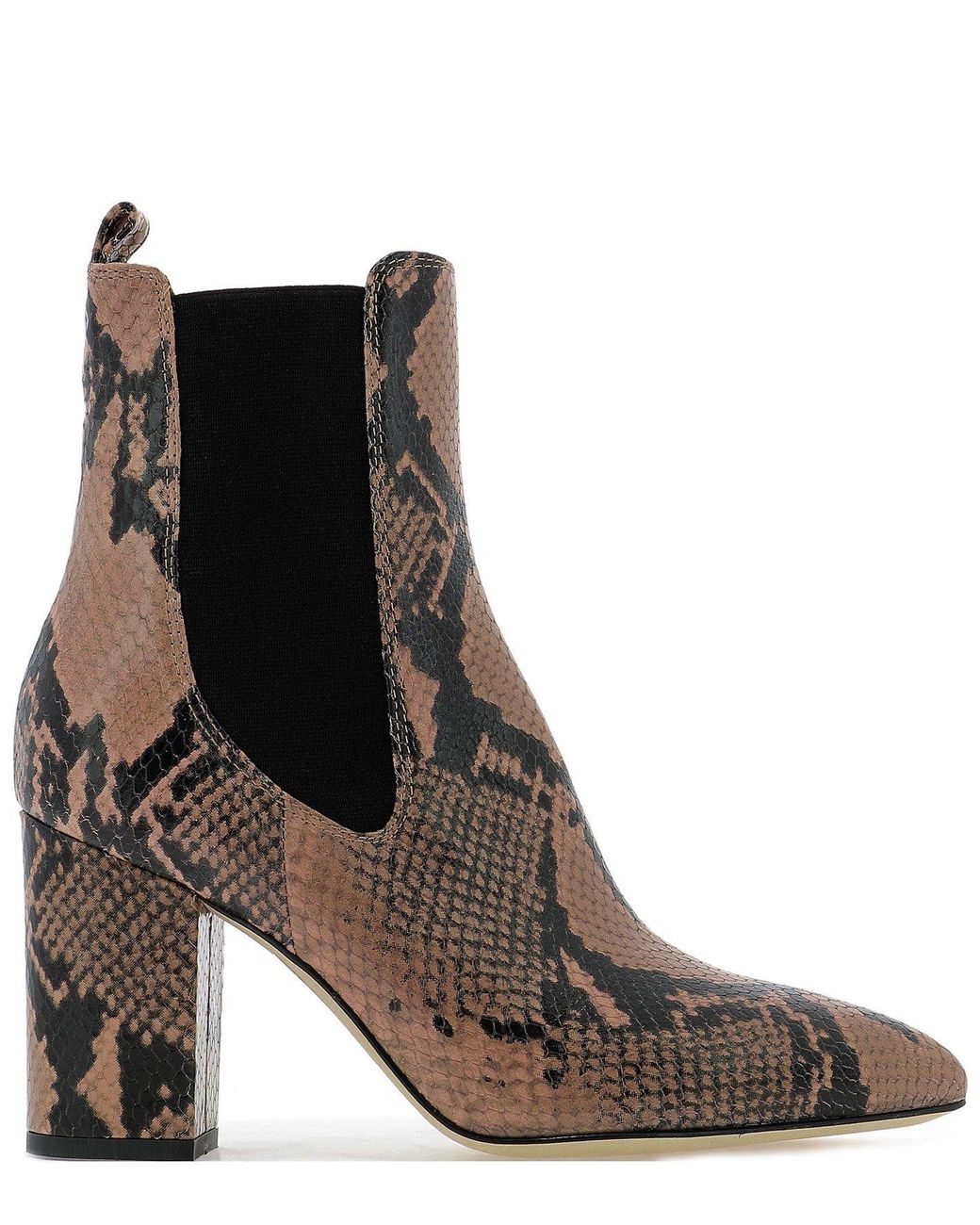paris texas python ankle boots