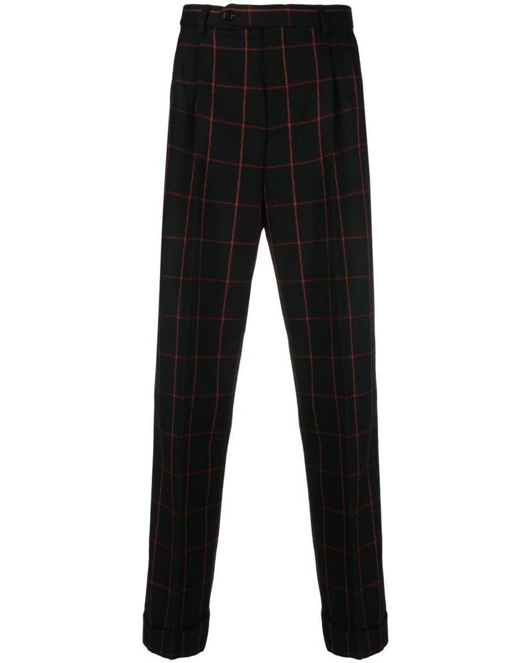 Brown Checked trousers Gucci  Vitkac Norway