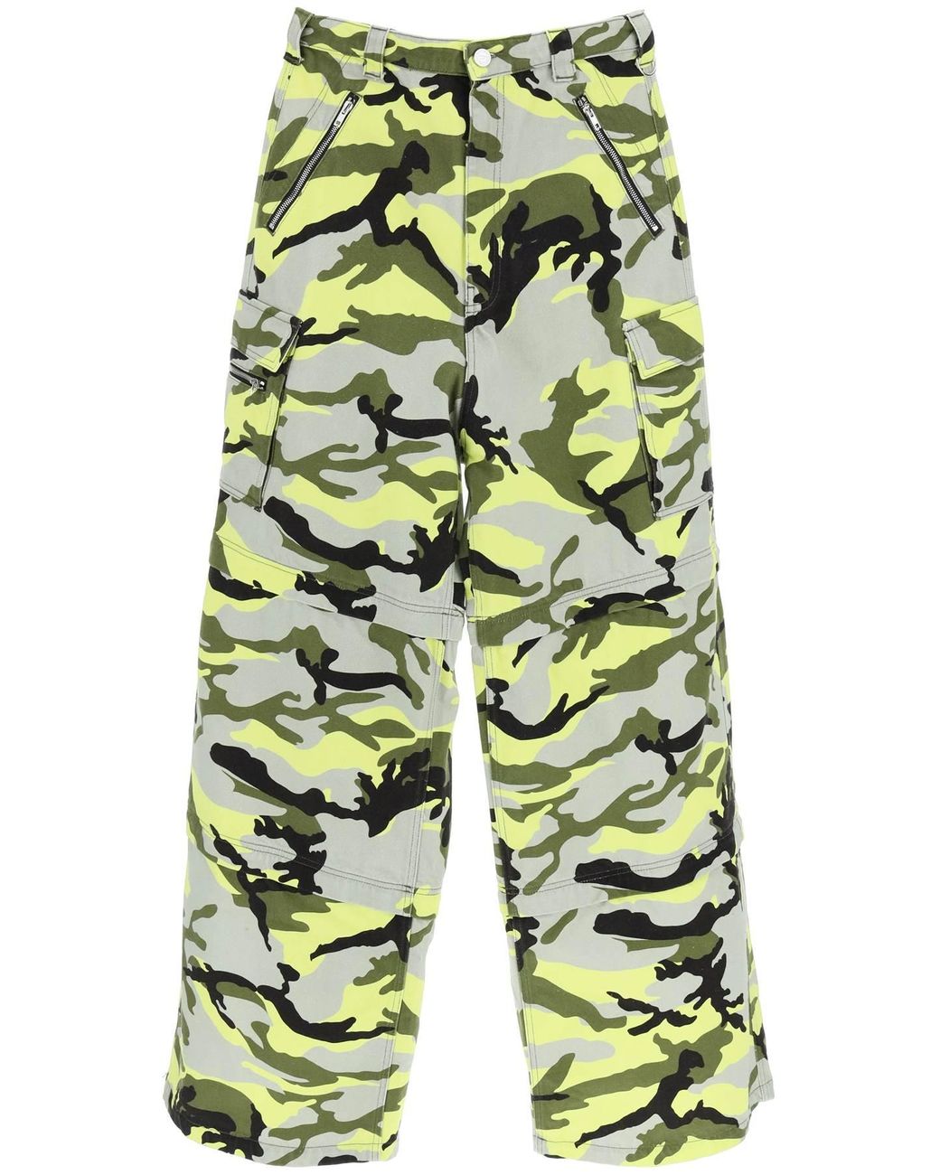 Vetements Neon Camouflage Cargo Pants in Green for Men | Lyst Australia