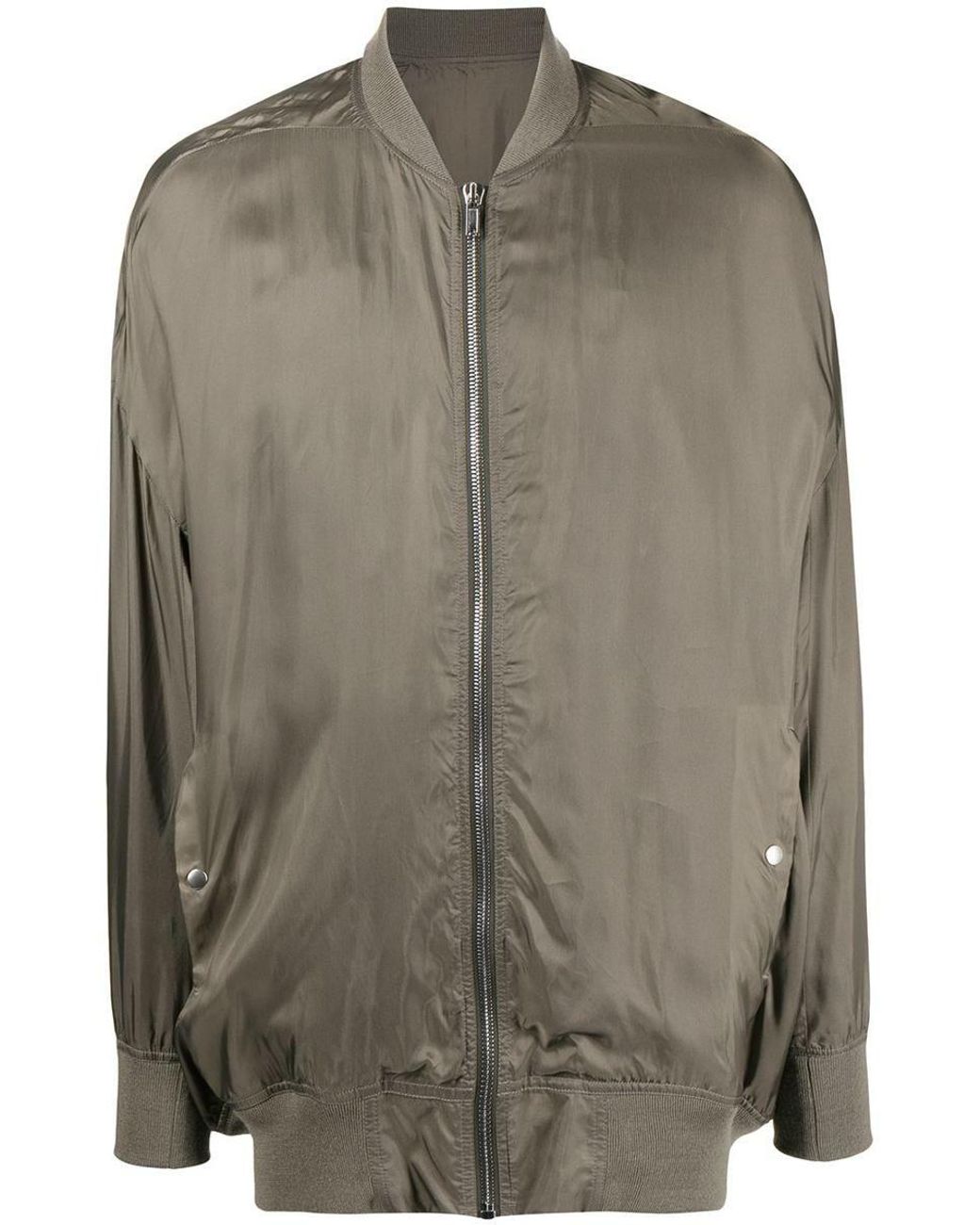 Rick Owens Jumbo Peter Flight Jacket in Brown for Men | Lyst