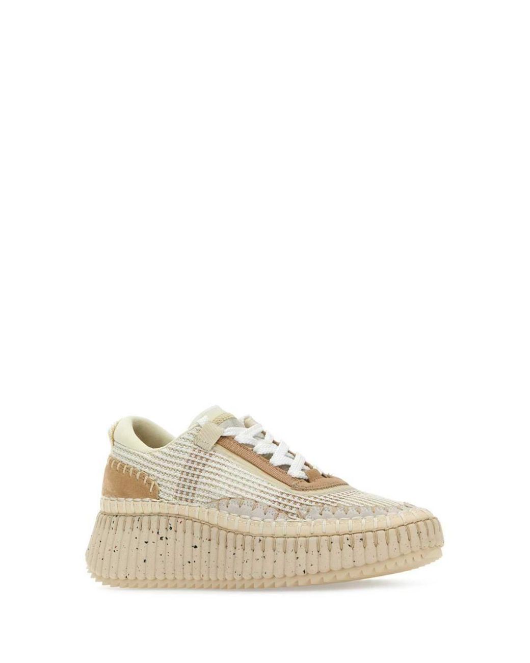 Chloe SEE BY Degradé Logoed Leather BENARES Sneakers women - Glamood Outlet