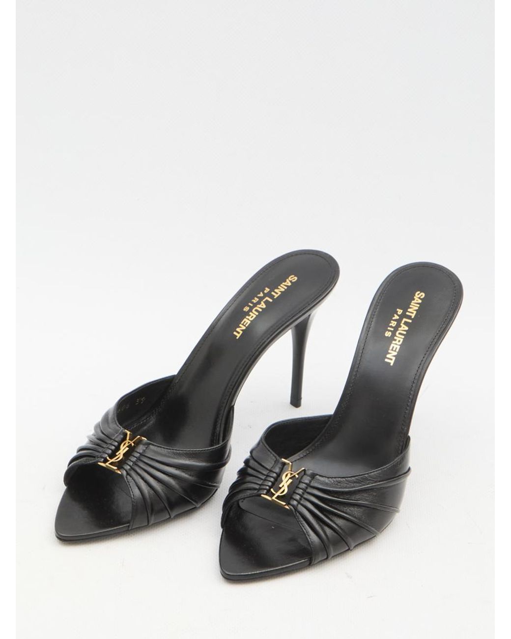 Saint Laurent Babylone Mules | Lyst