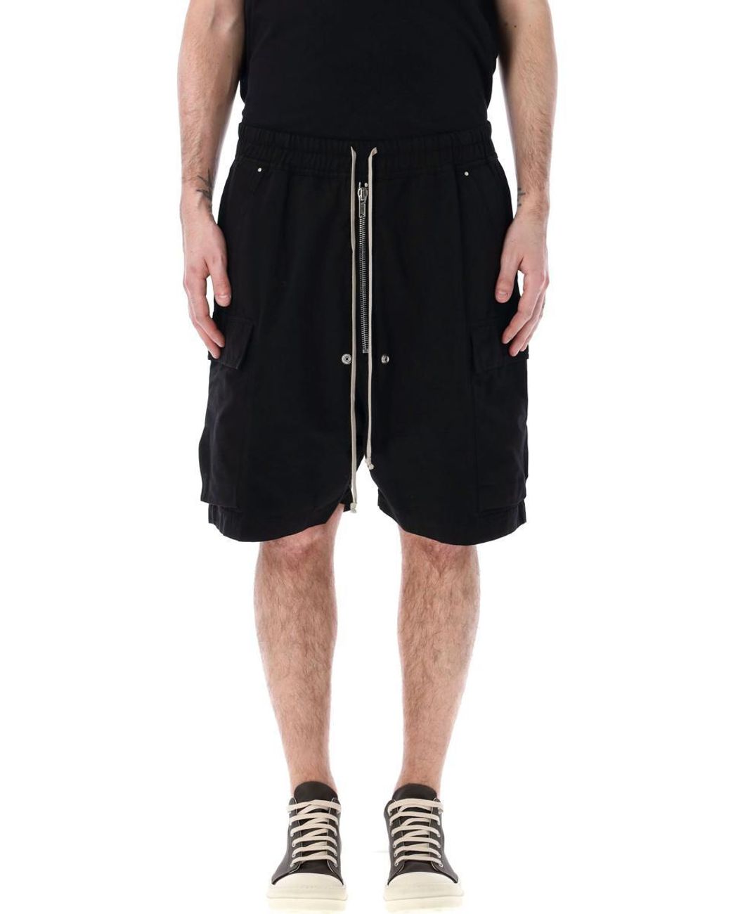 Cargobela cotton-blend shorts