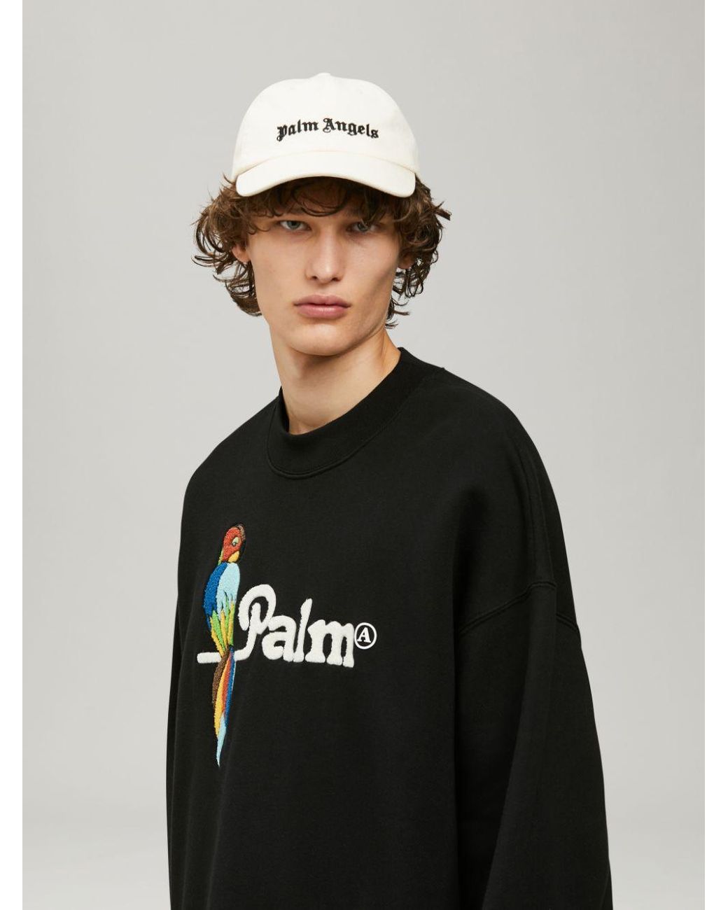 Palm Angels Cotton Hats White for Men 
