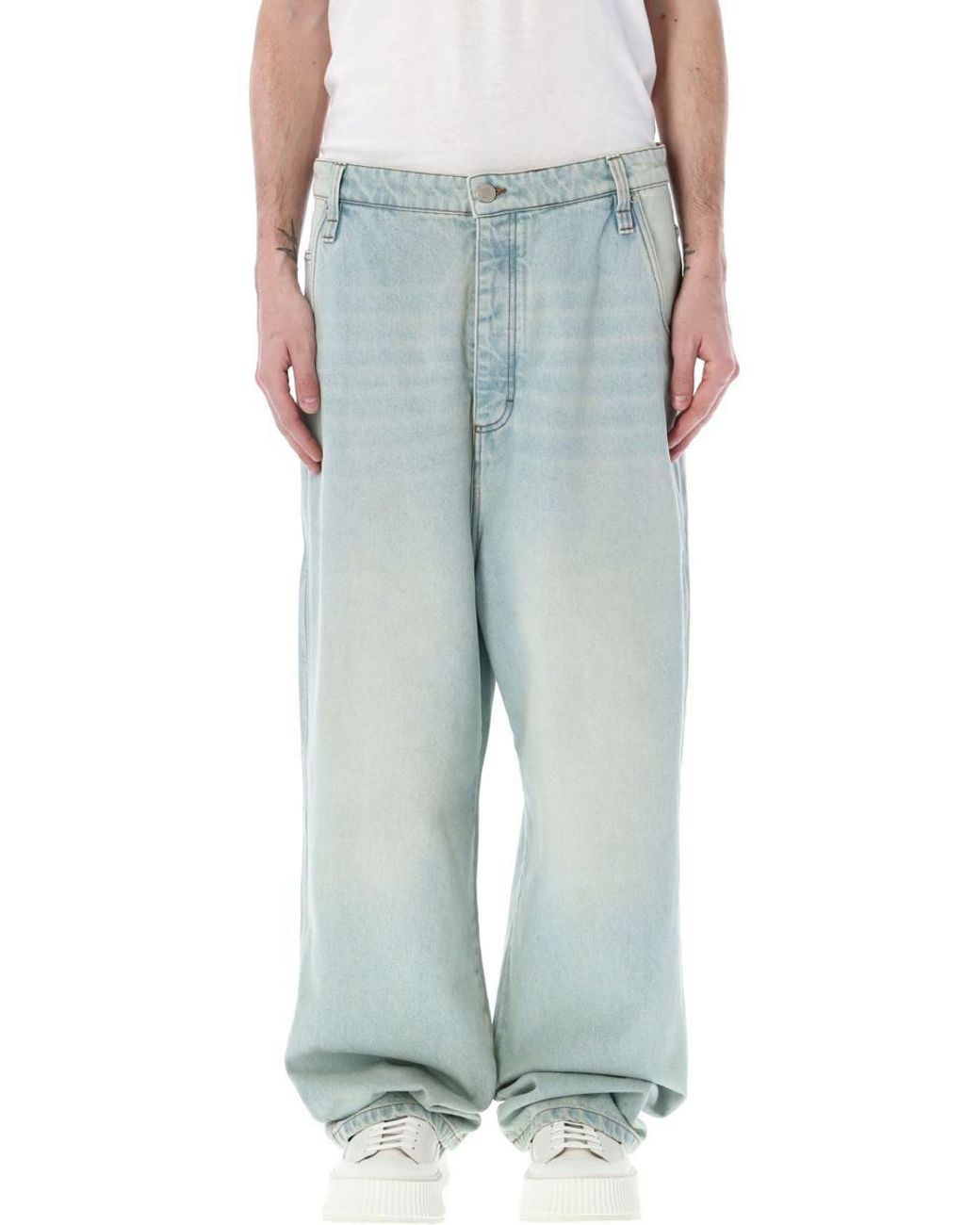 Ami Paris Alex Fit Jeans in Blue for Men | Lyst