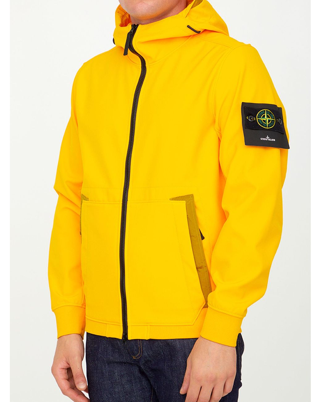 Stone Island Synthetic Nylon Jacket in 