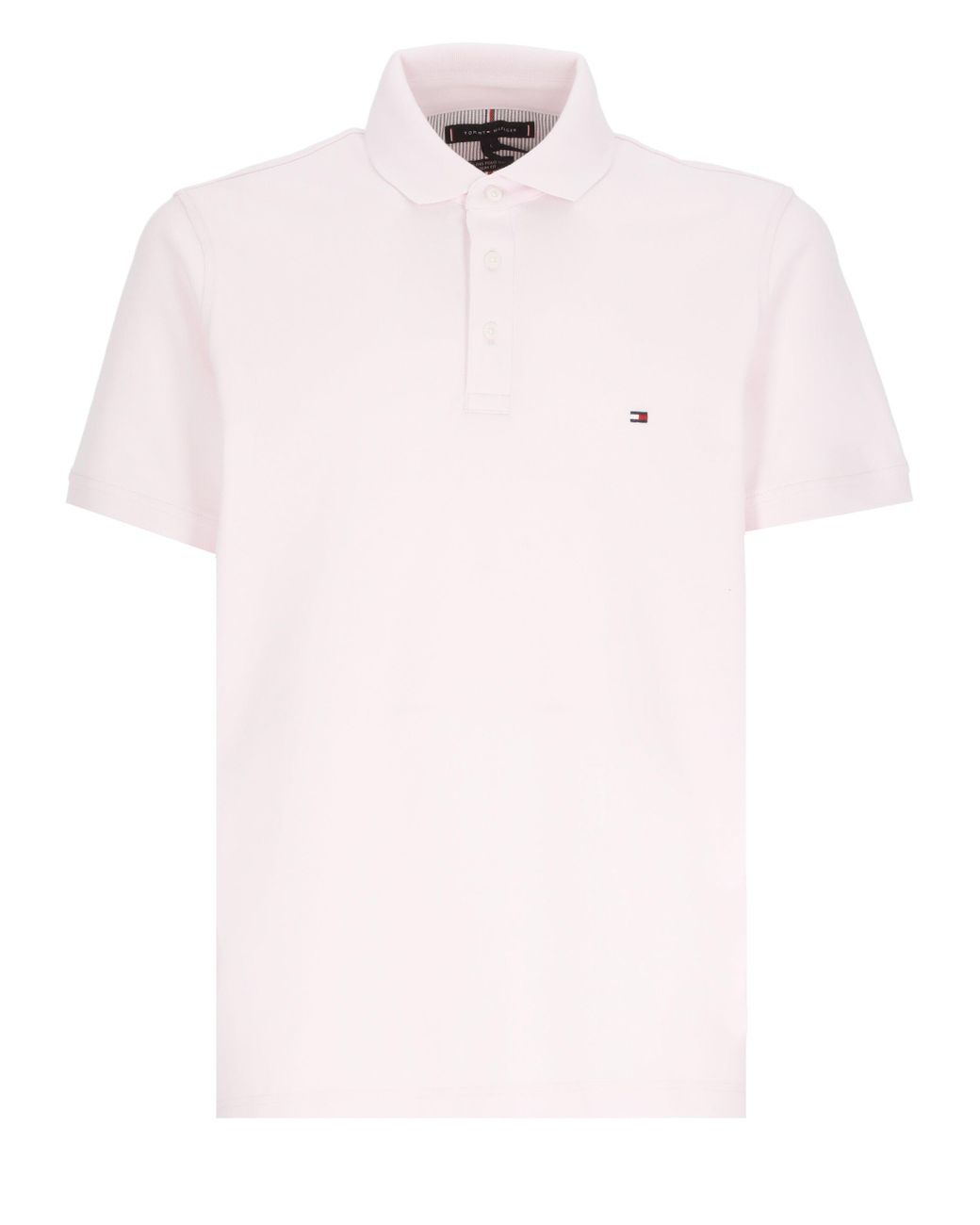 Tommy Hilfiger Cotton T-shirts And Polos in Light Pink (Pink) for Men | Lyst