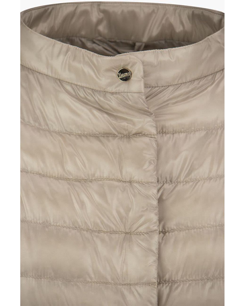 Herno Ultralight Nylon Jacket in Natural | Lyst