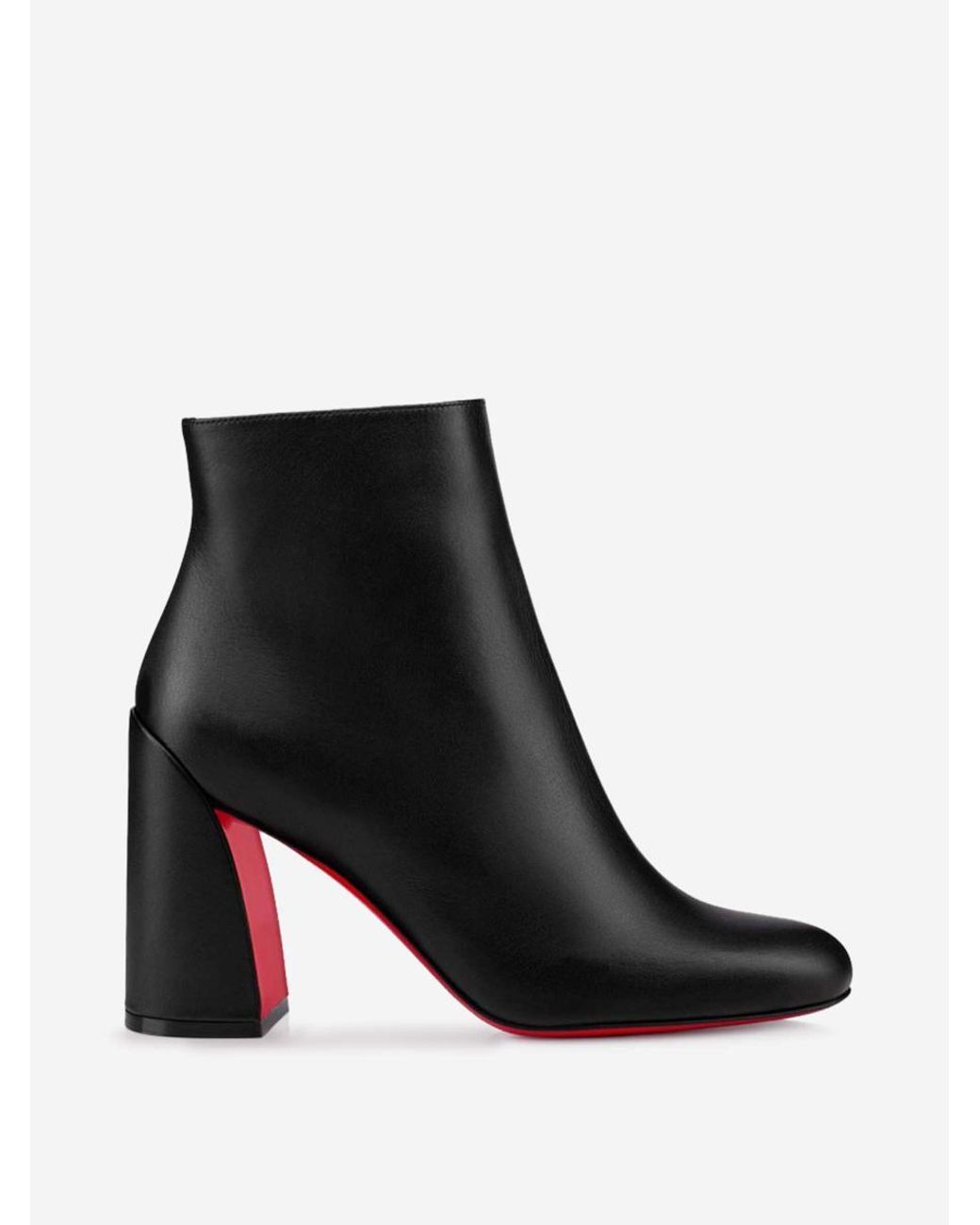 Christian Louboutin Turela Booties in Black | Lyst