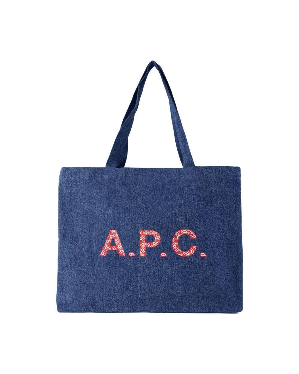 ☆A.P.C.☆ Diane Tote Bag Blue VIALNM61443IAA VIALNM61443IAA 20842082_50745780_600.jpg