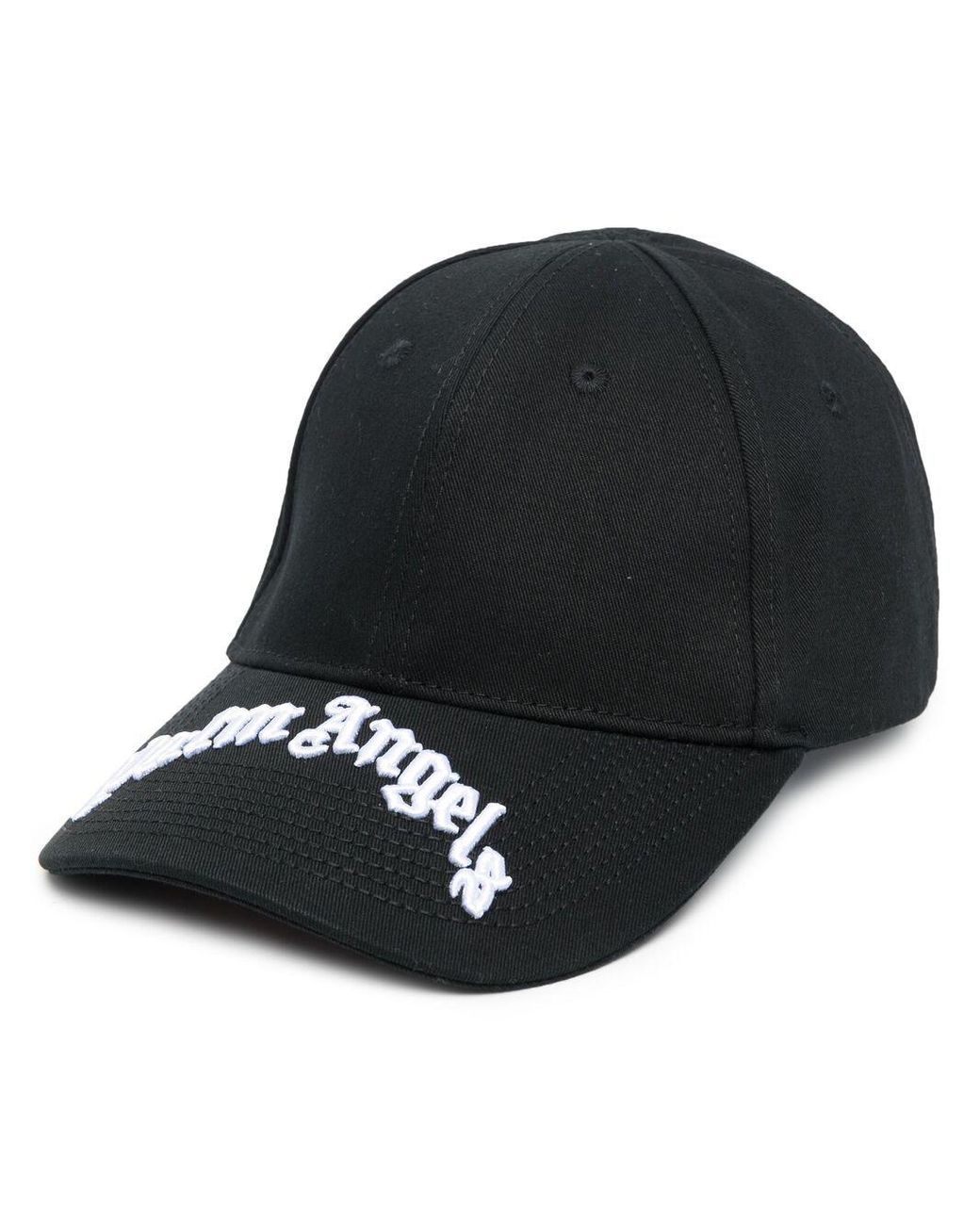 Palm Angels Logo-embroidered Baseball Cap in Black for Men - Save 7% - Lyst