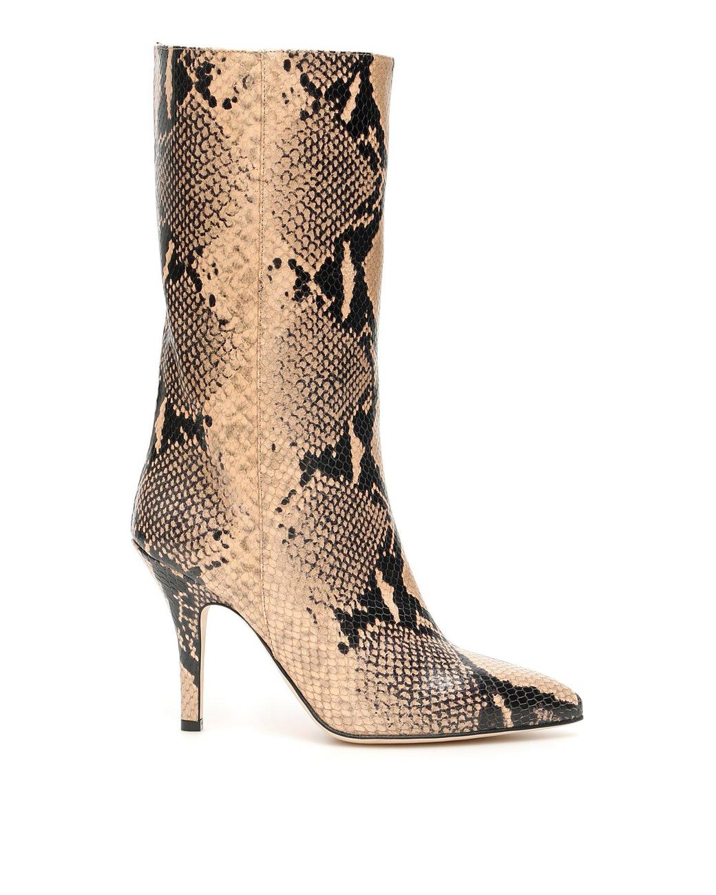 paris texas python ankle boots