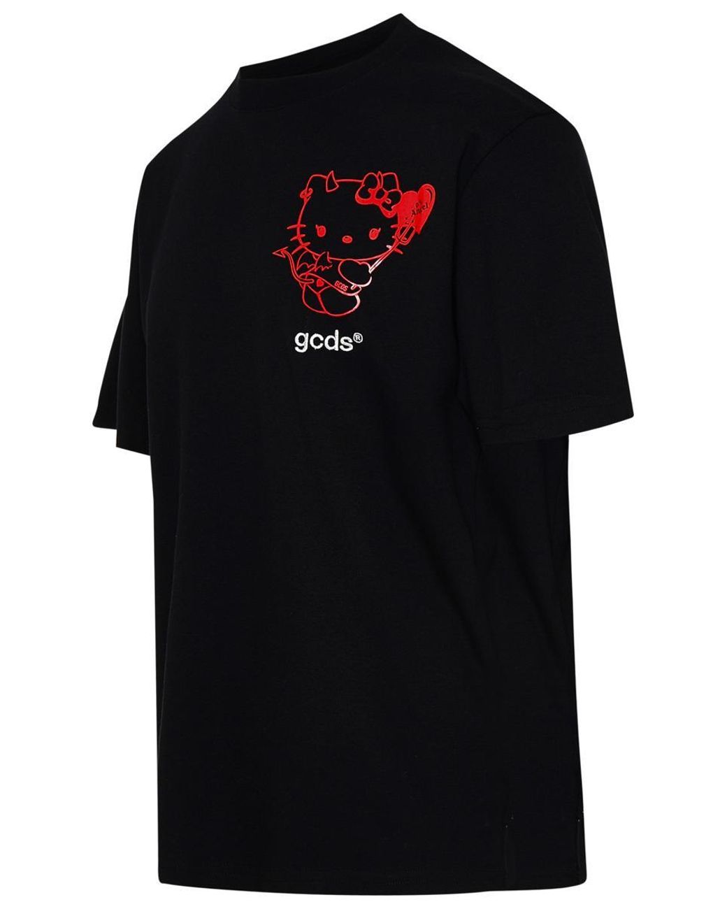 Gcds T-shirt Hello Kitty In Cotone in Black for Men | Lyst