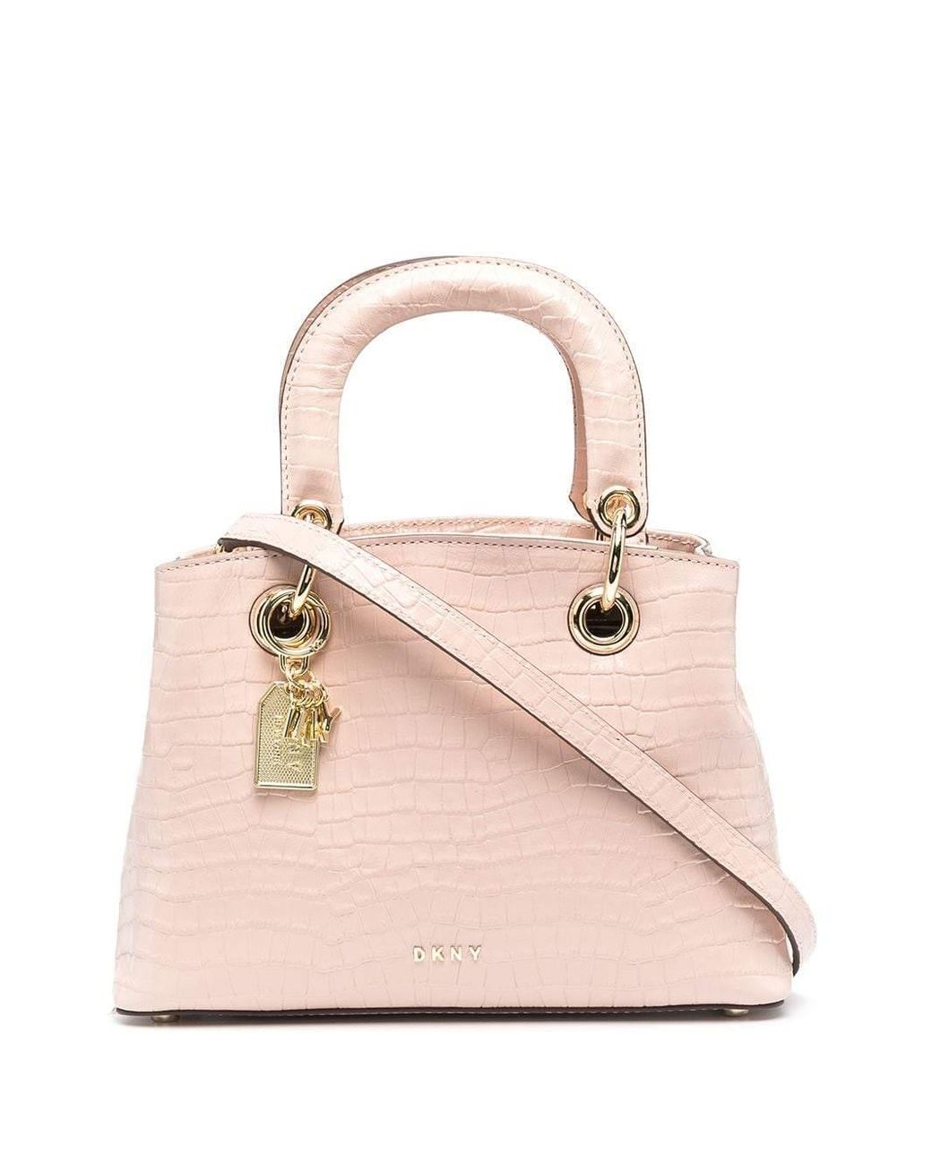 DKNY Leather Bags.. Beige Lyst