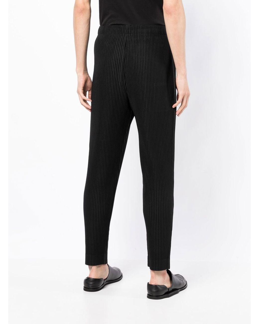 Issey Miyake Synthetic Trousers Black 