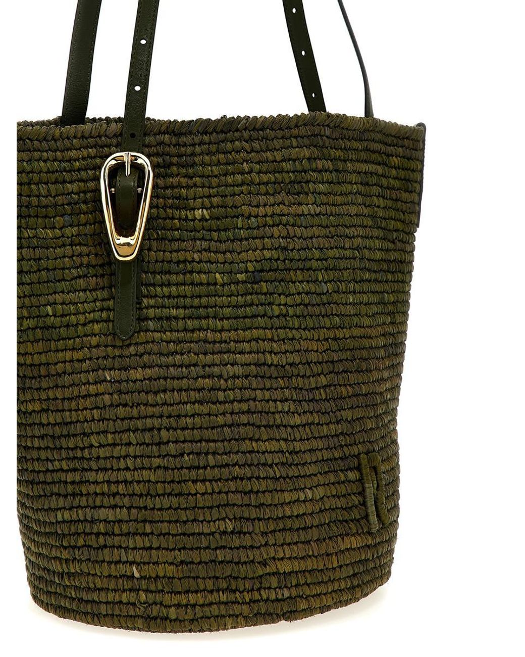 Rabanne 'Cabas' Shopping Bag in Green | Lyst