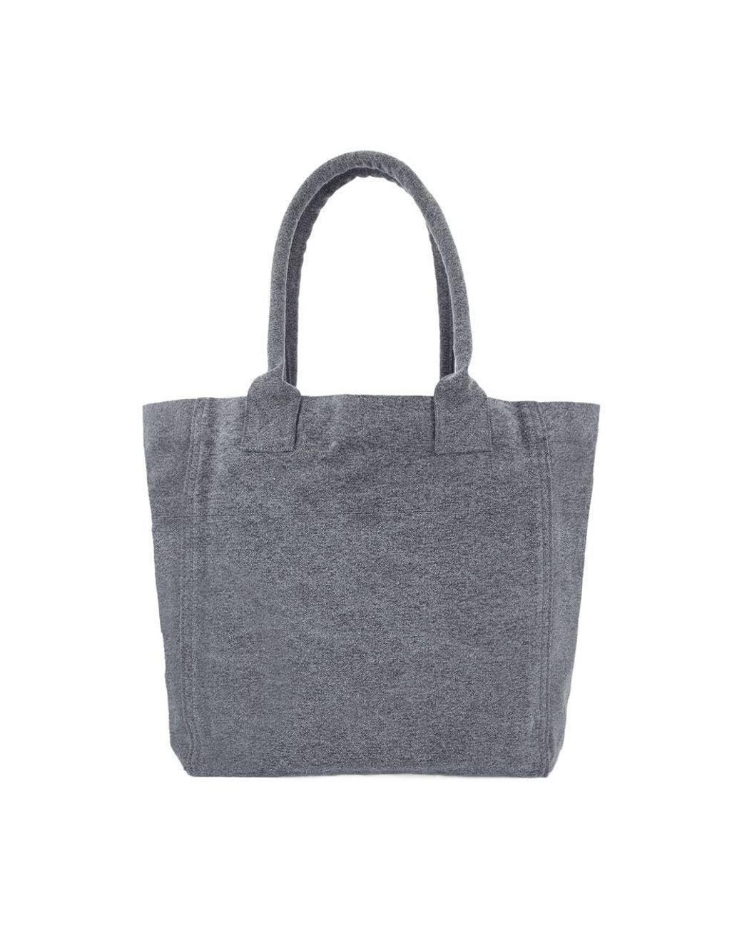 ISABEL MARANT イェンクショッパーバッグ Yenky Zipped bag Woman black | ISABEL MARANT Official online