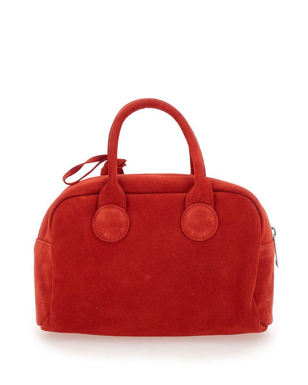トートバッグ [Margesherwood] / SOFT BOWLING BAG / cocoa corduroy suede MARGESHERWOOD - SOFT BOWLING BAG | HBX - Globally Curated