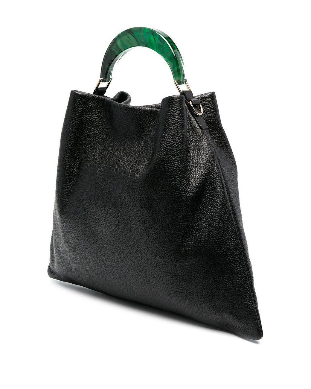 Marni Leather Borsa Sacca Bags in Black | Lyst