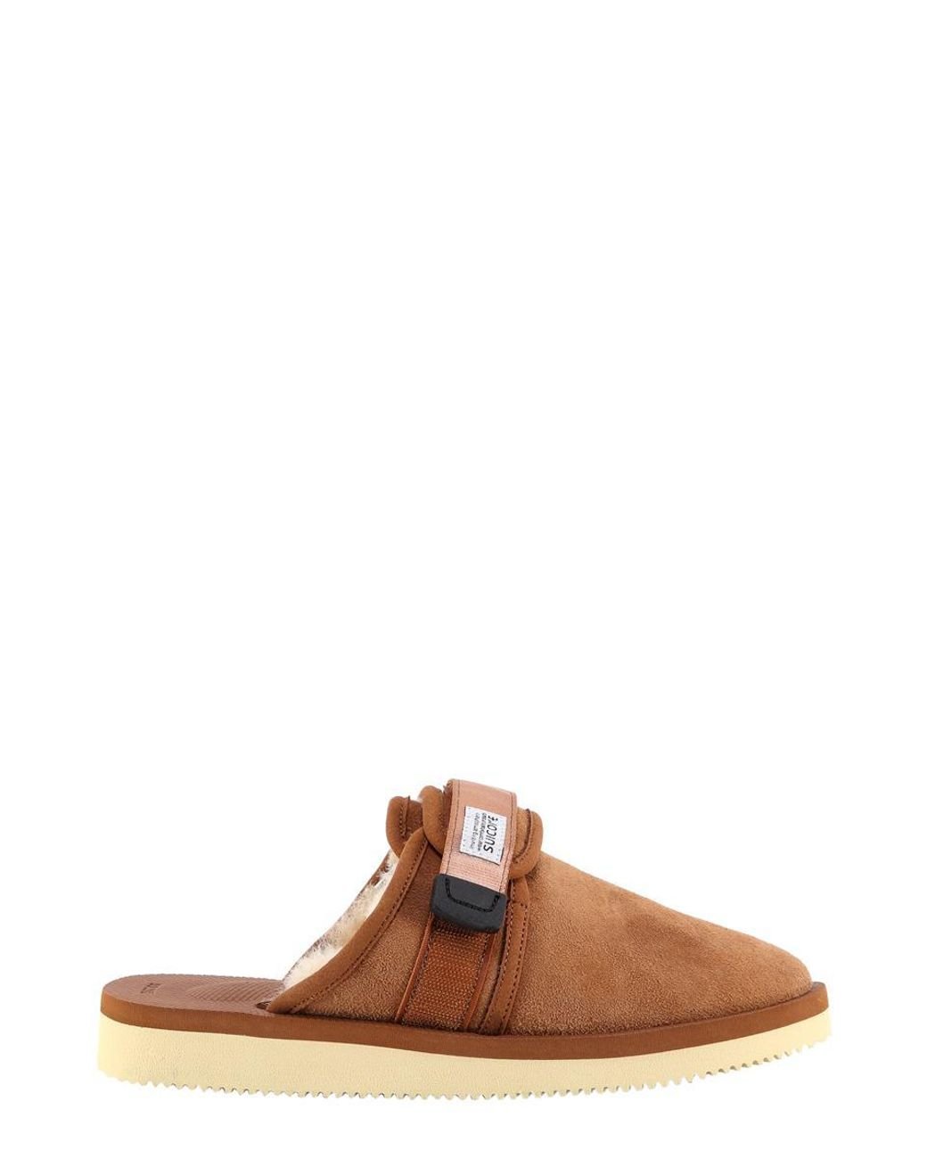 Suicoke Rounded Toe Sandals in Brown for Men | Lyst Australia