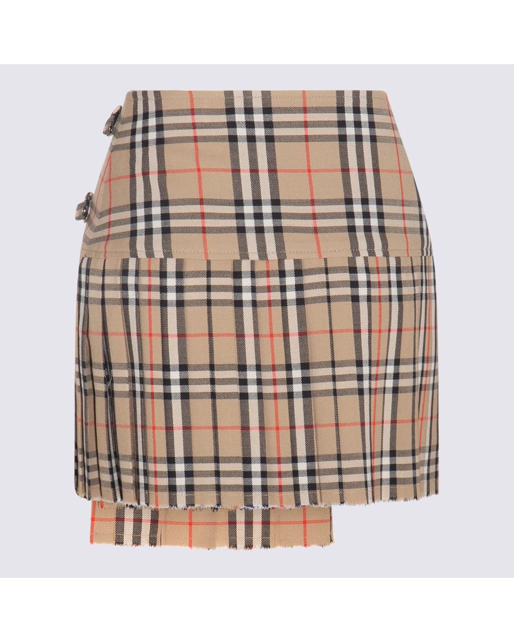 Burberry kilt hot sale skirt