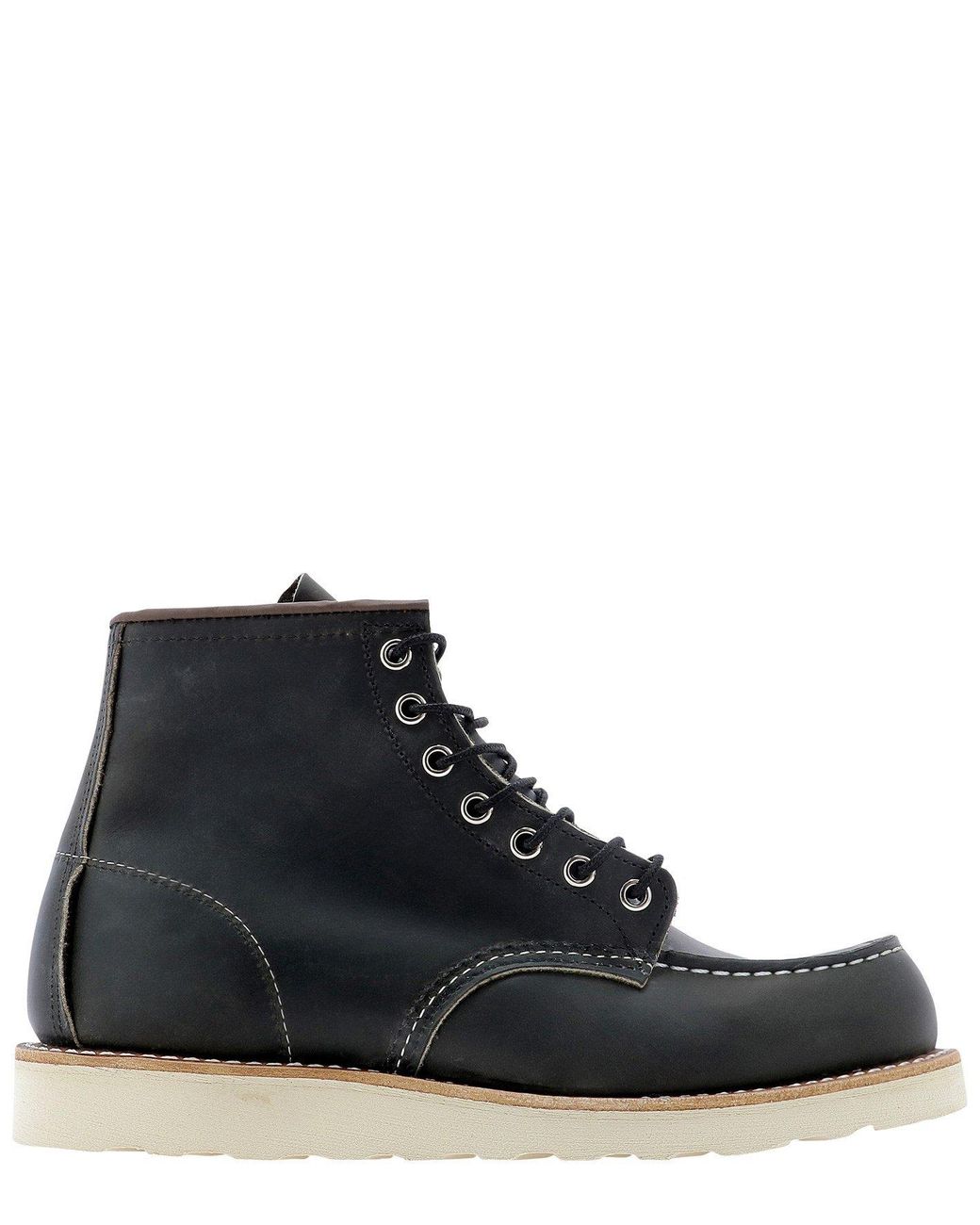 Red Wing Leather Army Boots in Black for Men Lyst