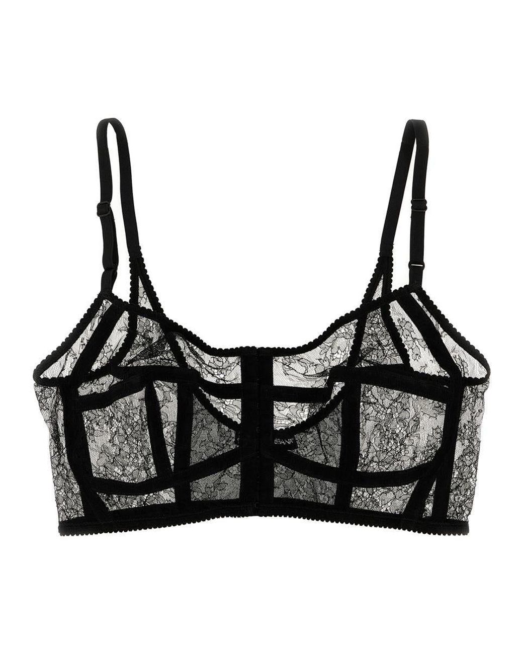 Dolce & Gabbana Lace Bra Underwear, Body in Black