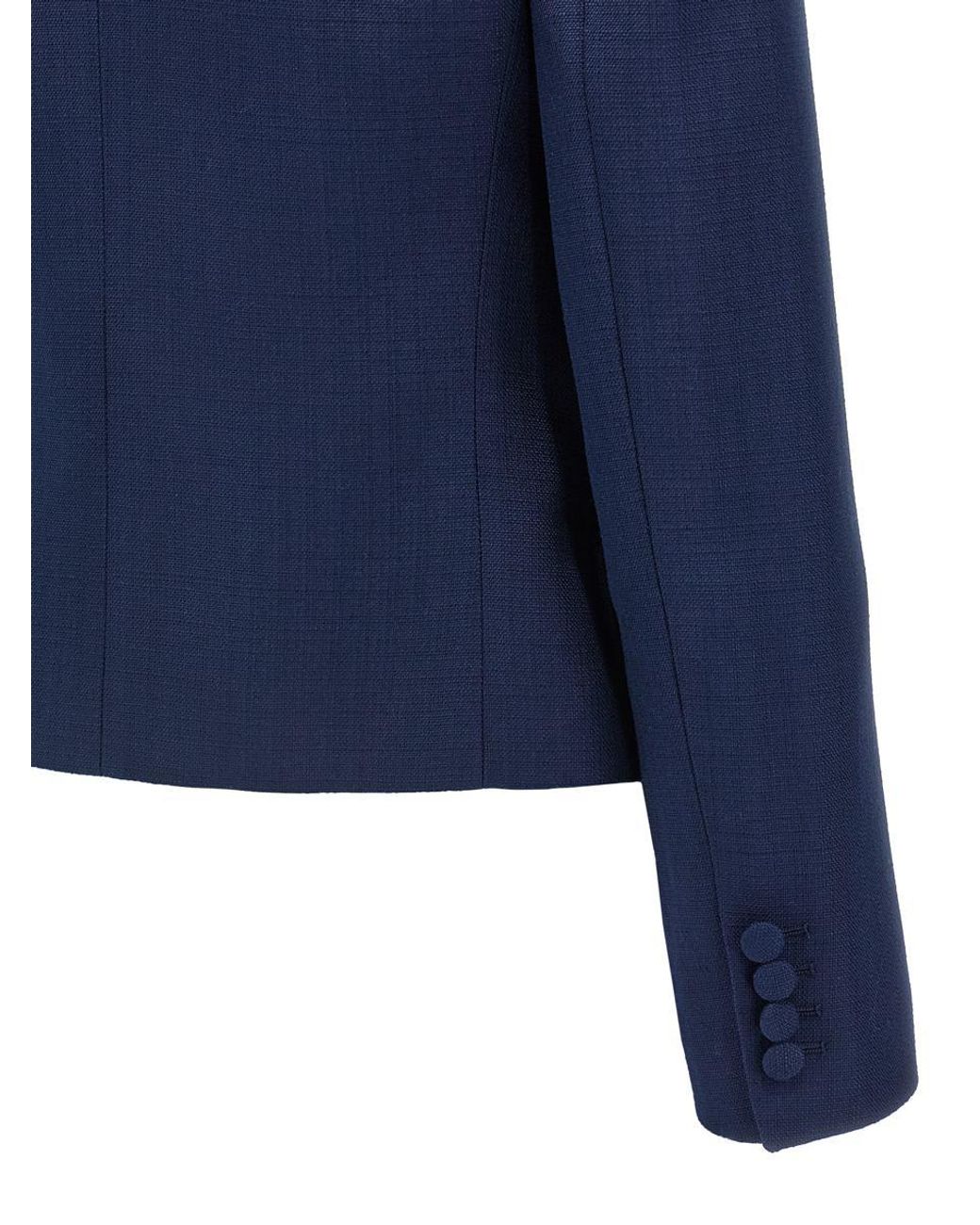 ジャケット VALENTINO GARAVANI 'Plusdepois' print jacket Blue Valentino Garavani 'Plusdepois' Print Jacket in Blue | Lyst