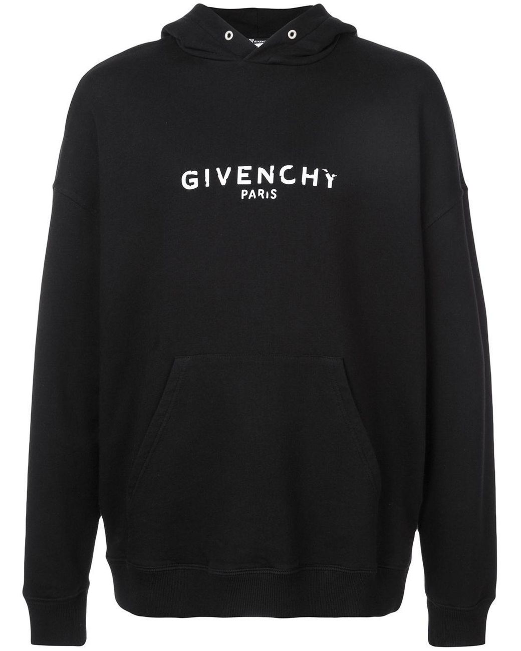 Givenchy Cotton Hoodie in Black for Men - Save 12% - Lyst