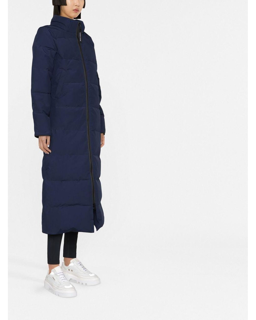 Canada Goose Mystique Padded Down Parka in Blue | Lyst